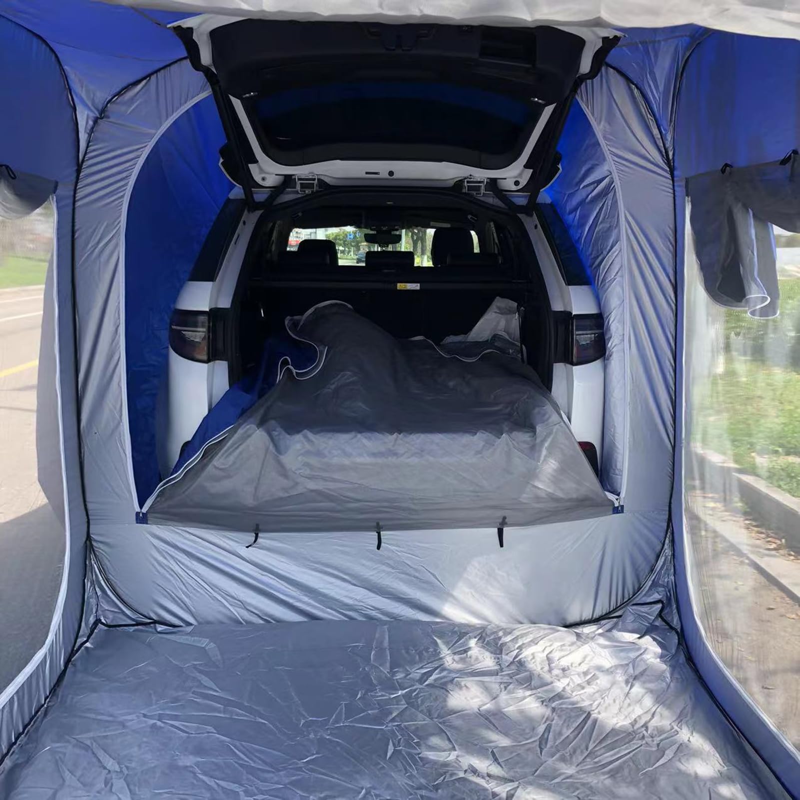 Tienda de Campaña para Coche, Tienda de Camping para SUV para 6-8 Personas, Tienda para Coche Carpa de Maletero para Acampar Viajar al Aire Libre
