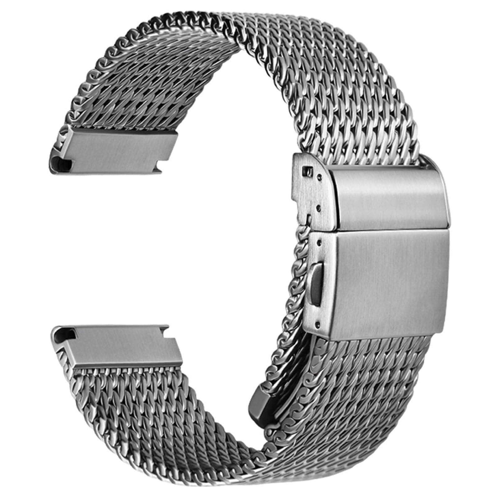 CZKE 316L acero inoxidable reloj banda 20mm 21mm 22mm Milanese tejido correas de reloj
