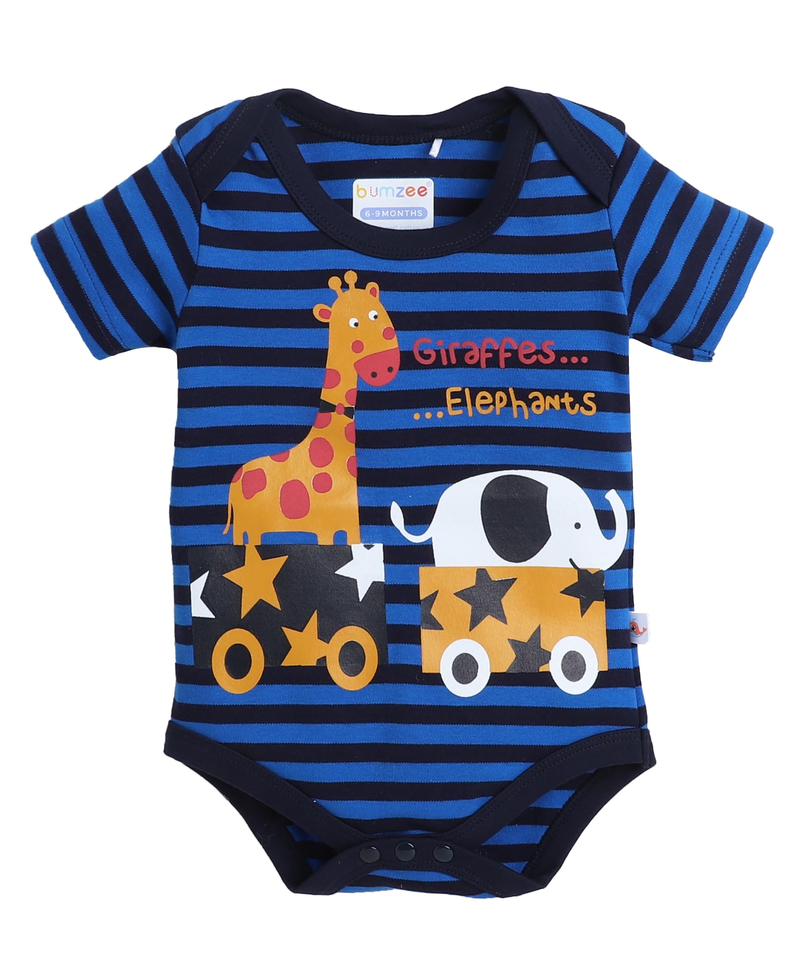 BUMZEE Baby Jungen Halbarm Fancy Body / Einteiler