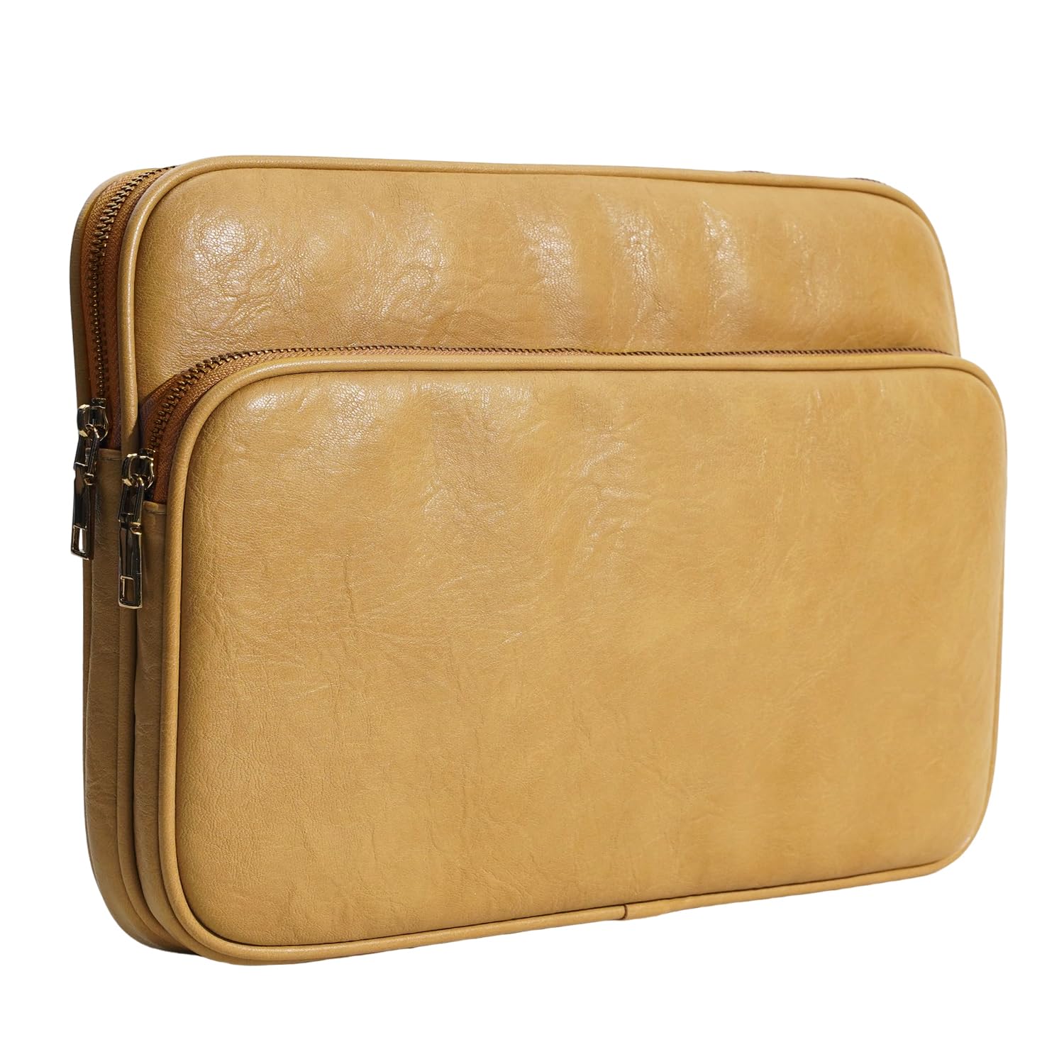 Benfan Laptop Sleeve Bag 13 Inch Compatible with 2024 MacBook Air 13 M3 M2 M1, New MacBook Pro 13 M2 M1, Dell XPS 13 Color Yellow