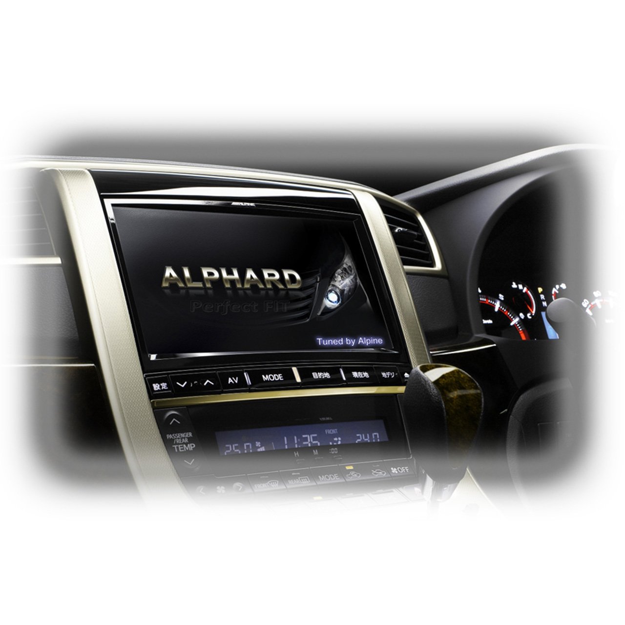 ALPHARD BTユニットアルパイン VIE-X009 用 大画面9インチナビ Amazon 