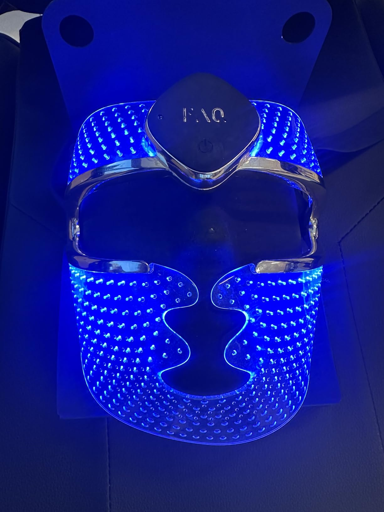 FAQ 202 Plus Advanced 8-Color light Face Mask - Wireless Skin Care for Glowing Skin – 634 Glow Points – Total Coverage Wearable Skin Care