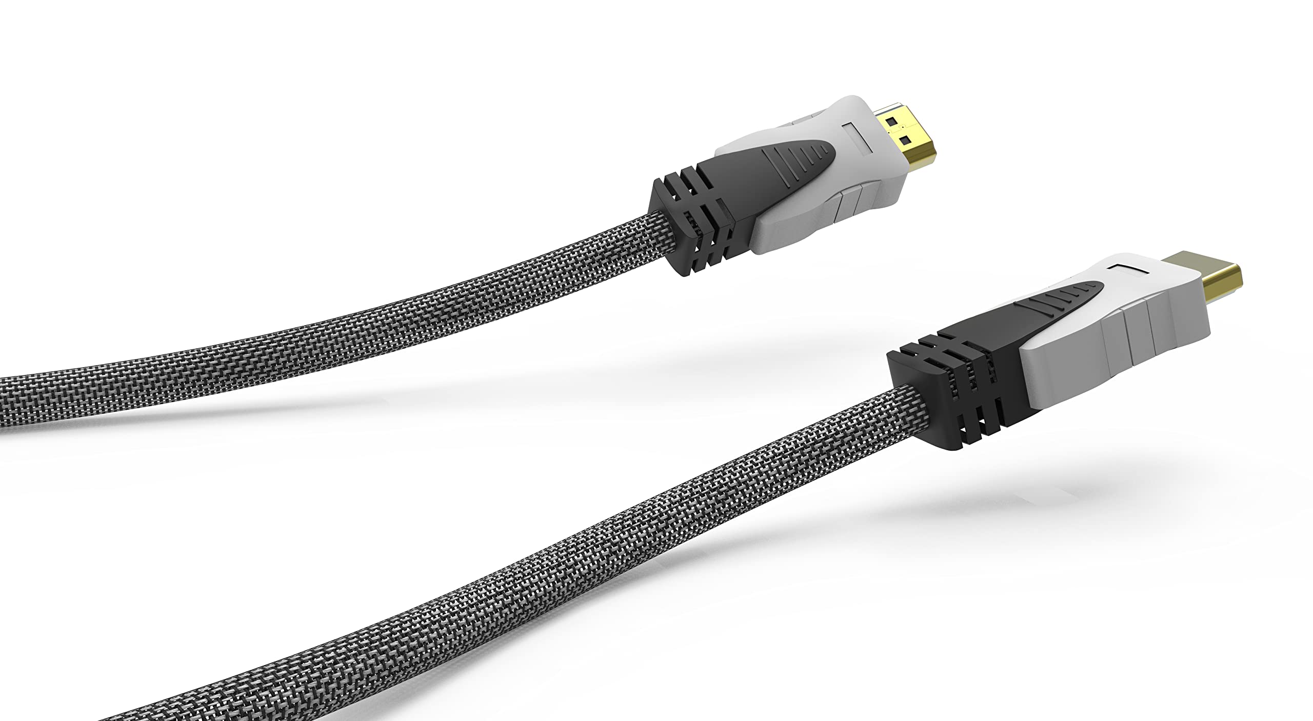 Inca Cavo HDMI 4K ad alta velocità Ethernet HDR Full UHD GOLD HDMI Versiyon 2.0 (20 cm)