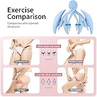 Vista 5 de Thigh Trainer, Inner Thigh Exerciser, Pelvic Floor Muscle Training, Home Workout Equipment