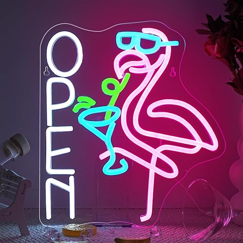 Miniatura 17 de Letreros de neón de café hasta cóctel para decoración de pared, luz de neón LED regulable, letreros de luz de café para iluminación de hogar, regalo