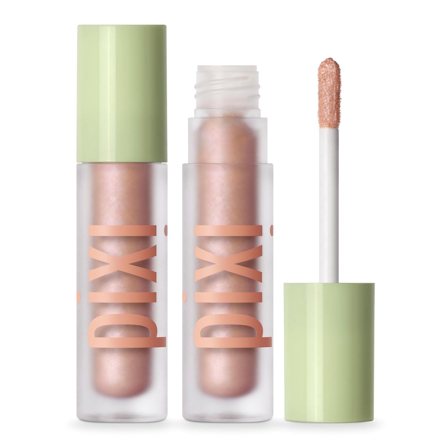 Pixi EyeLift Max Liquid EyeShadow | Long-Wearing, Crease-Free Color | Luminous & Soft-Focus Finish | With Avocado, Rosehip & Mango Seeds Extracts | Sunset | 0.12 oz/3.4 g