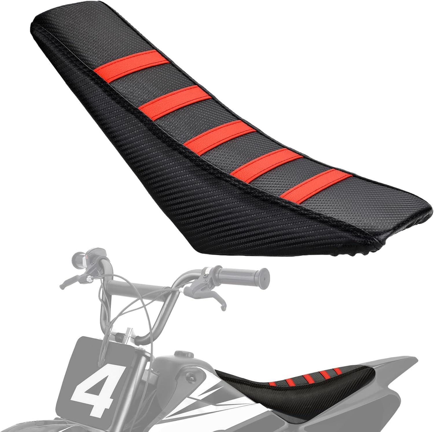 Seat Cover Non-Slip for MX350 MX400, Electric Dirt Bike Soft Seat Cover for MX 400 350 Blue