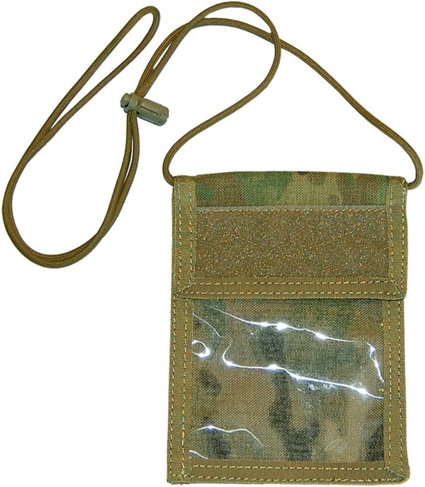 Neck ID Wallet Holder Pouch Cordura Crye MultiCam Camo