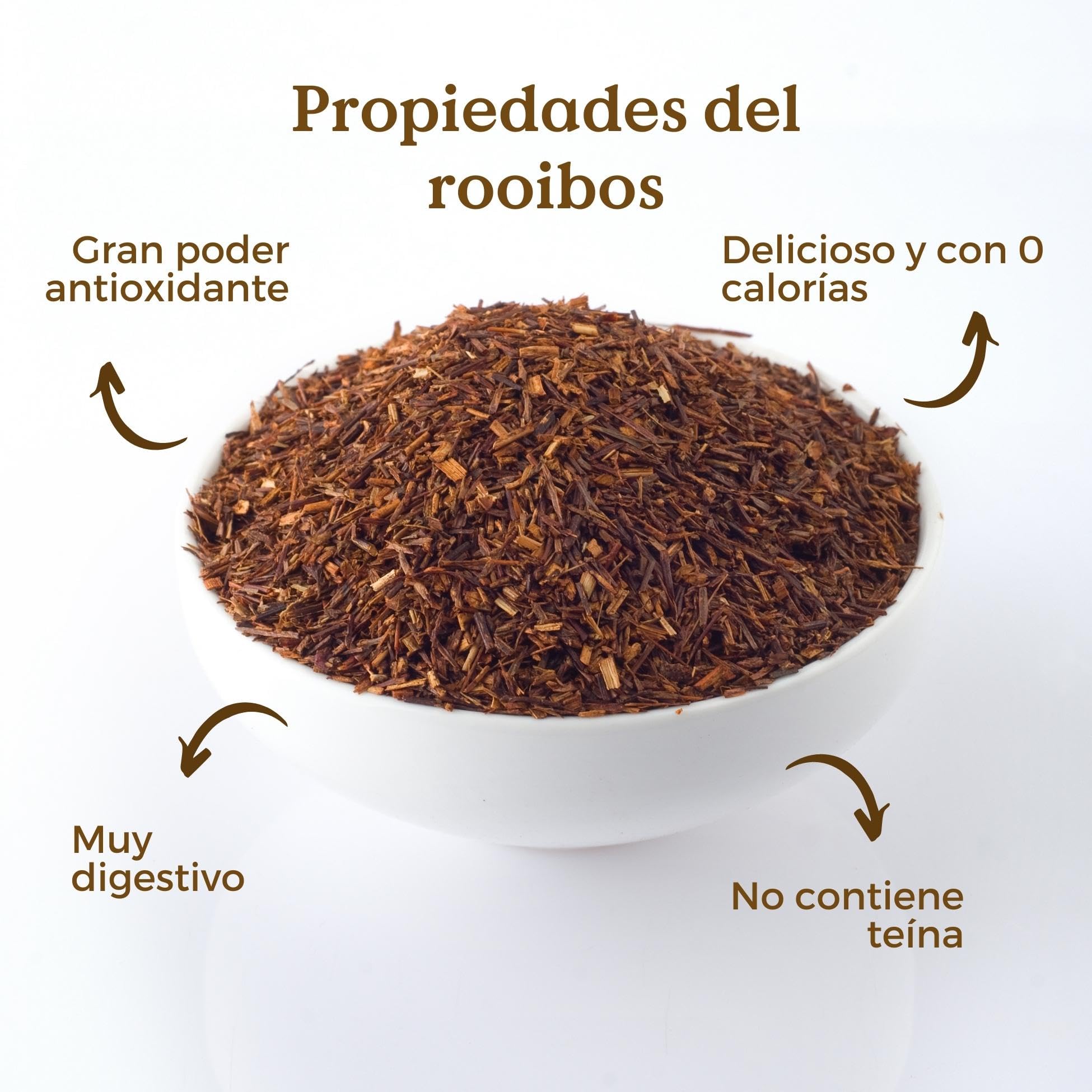 Té Rooibos Orgánico REPLANTEA® Superior 100g (50 Tazas) a Granel