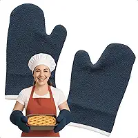 Luva Térmica Grafatex Alta Temperatura 35cm Cozinha