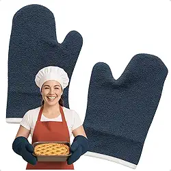 Luva Térmica Grafatex Alta Temperatura 35cm Cozinha