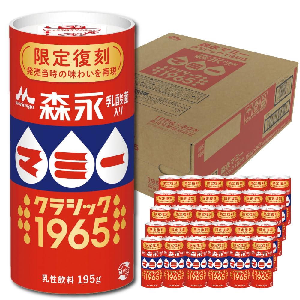 Amazon.co.jp: 森永 マミー クラシック1965 乳酸菌入り 195g×30本