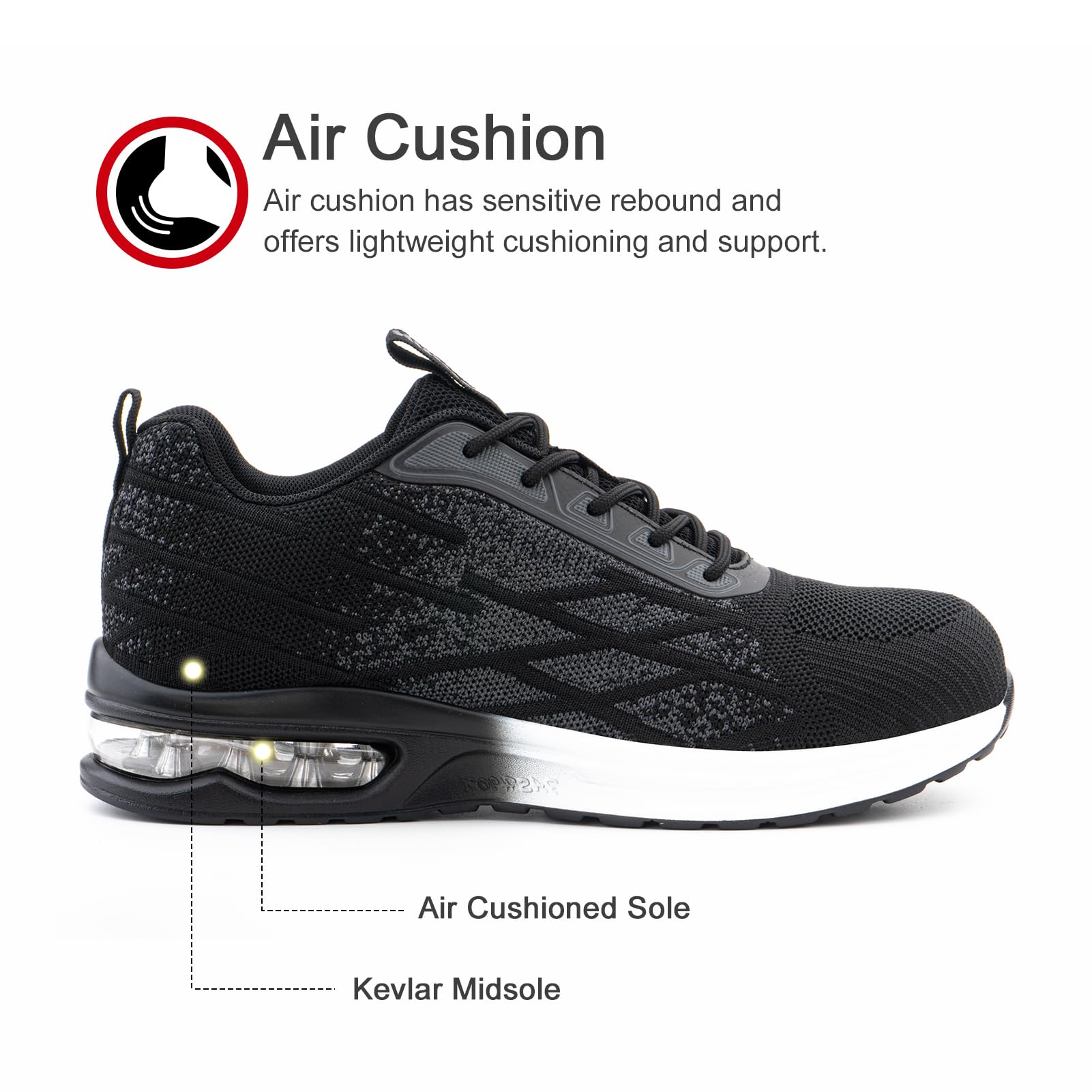 Hitmars Scarpe Antinfortunistiche Uomo Donna