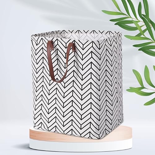 Miniatura 3 de KONKENIE Bolsa de lavandería plegable con asa, cesta de lavandería de gran capacidad, cesta de ropa portátil, bolsa de lavado para dormitorios