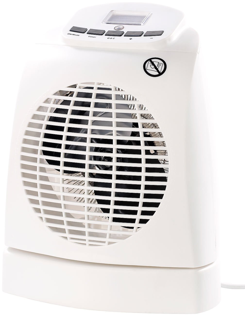 Sichler Haushaltsgeräte Radiateur soufflant 1000/2000 W avec télécommande