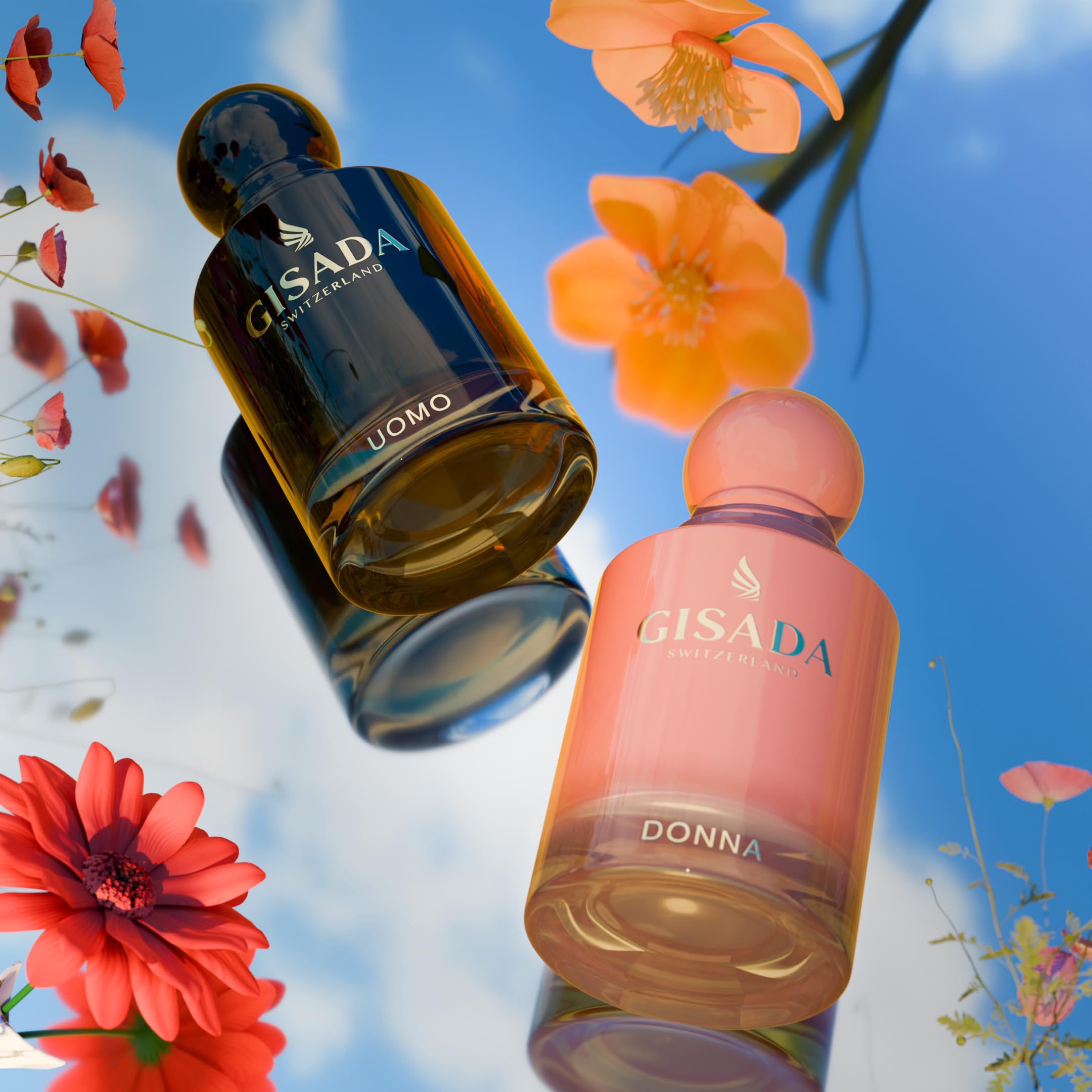 Gisada Uomo Eau de Parfum - Luxuriöser Herrenduft - Frische Zitrone & Warmer Zedernholz - Selbstbewusster, Eleganter & Sinnlicher Duft für Männer (100 ml)
