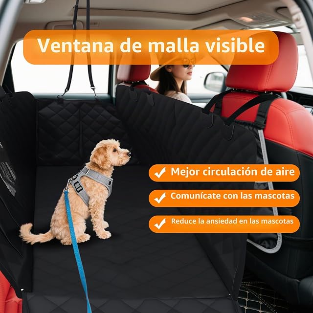 Foto 4 de 7 de Protector Asiento Coche Perro, Impermeable y antideslizante