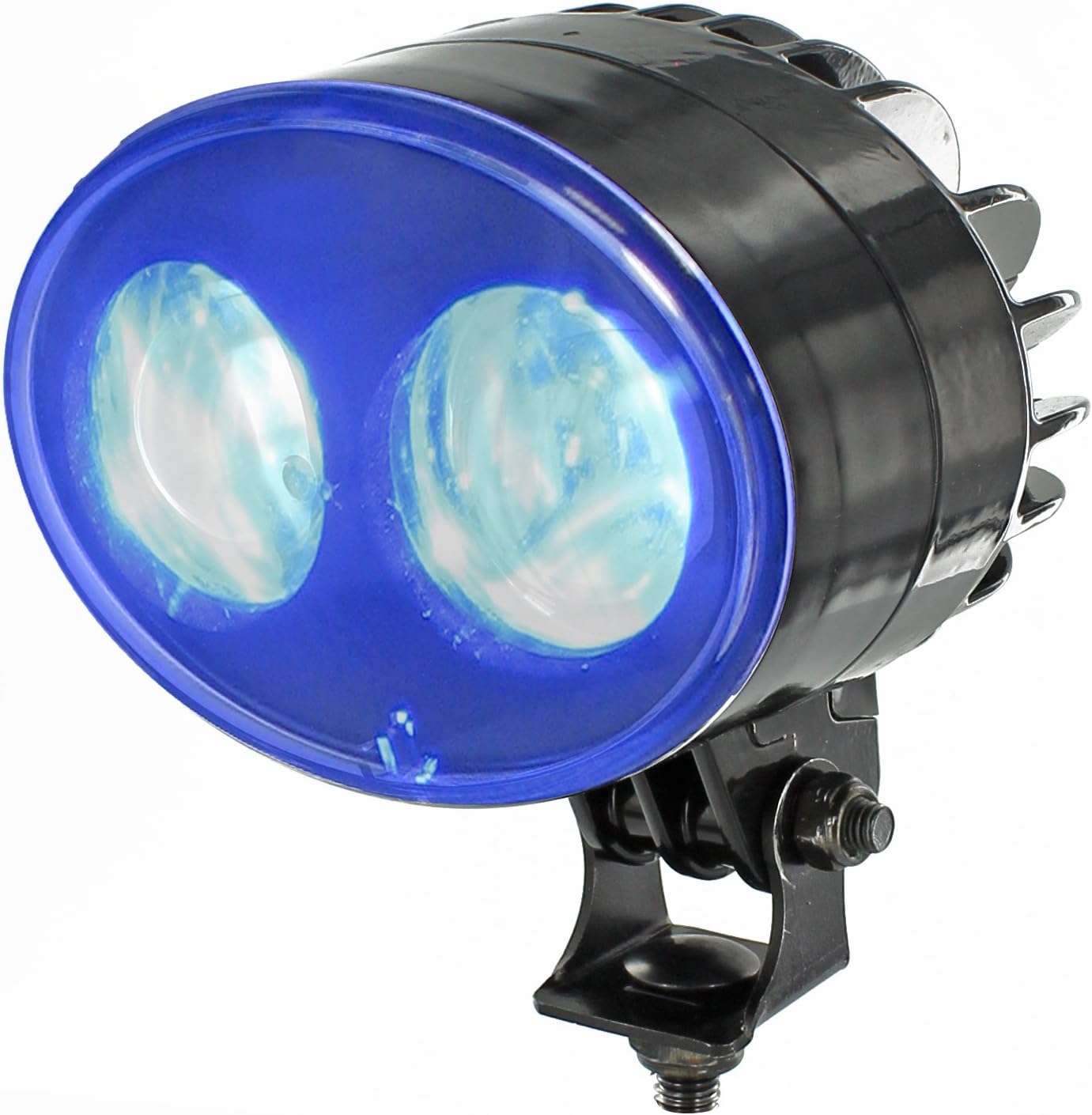 BS2 Blue Forklift Safety Light, 12-48V LED, 6" Length, 4" Height, 4" Width, 9W