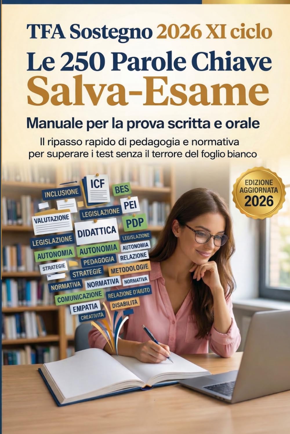 TFA Sostegno 2026 XI Ciclo: 250 Parole Chiave Salva-Esame: Manuale per la prova scritta e orale, per tutti i gradi. Ripasso rapido di pedagogia, didattica e normativa