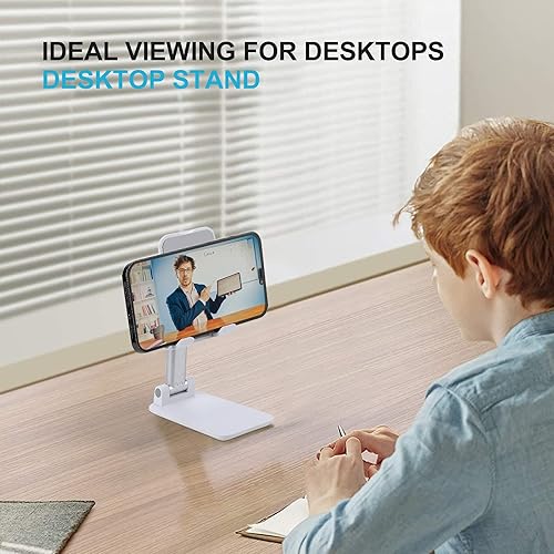 Miniatura 5 de Seahorse - Soporte plegable para teléfono celular, ajustable, divertido soporte de escritorio compatible con tabletas iPhone Switch (4-13 pulgadas)