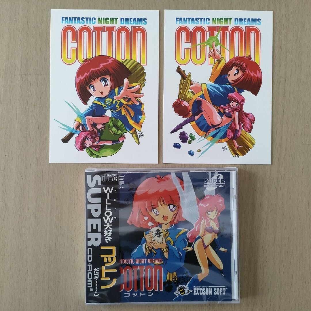NEC - PCエンジン コットン 帯はがきあり　Super CD-ROM2 Cotton PCエンジン コットン 帯はがきあり Super CD-ROM2 Cotton