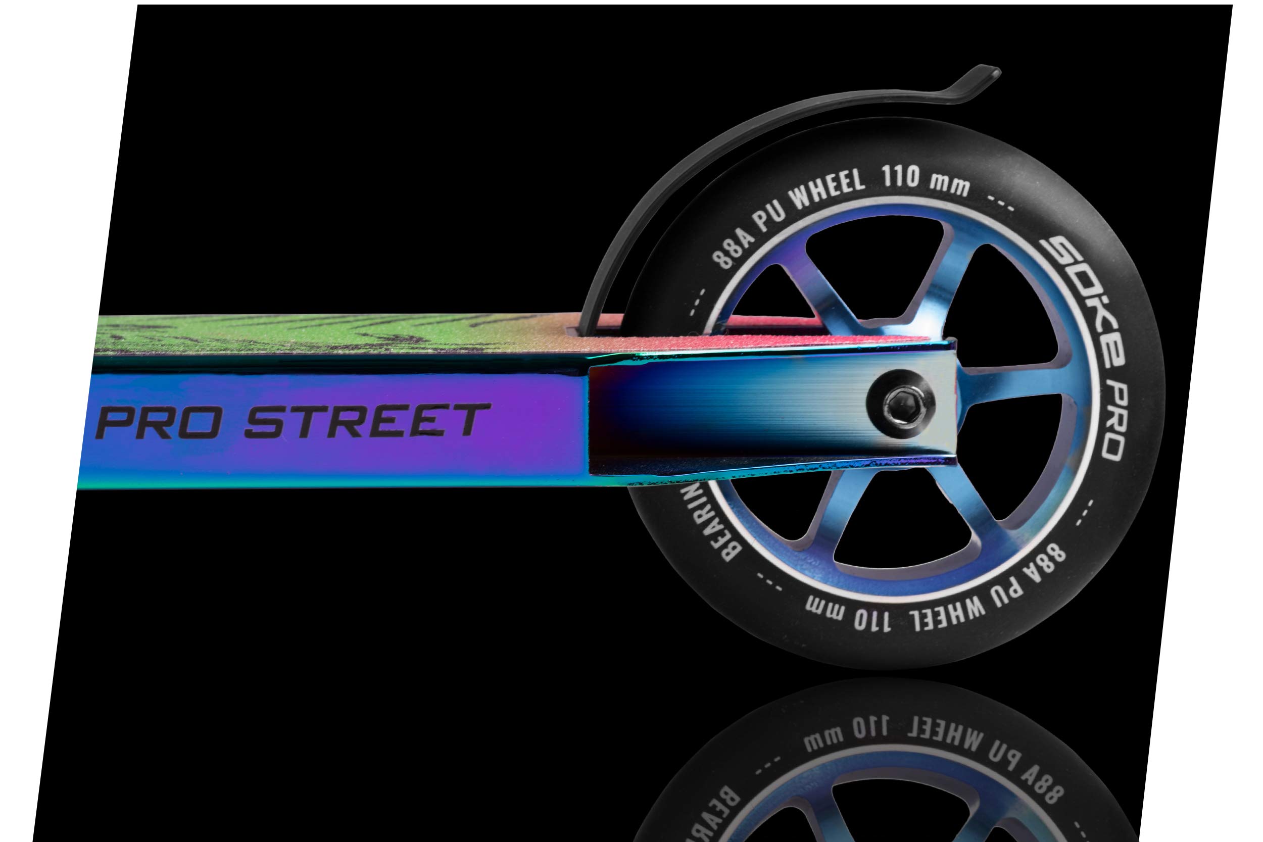 Hulajnoga wyczynowa Soke PRO Street rainbow