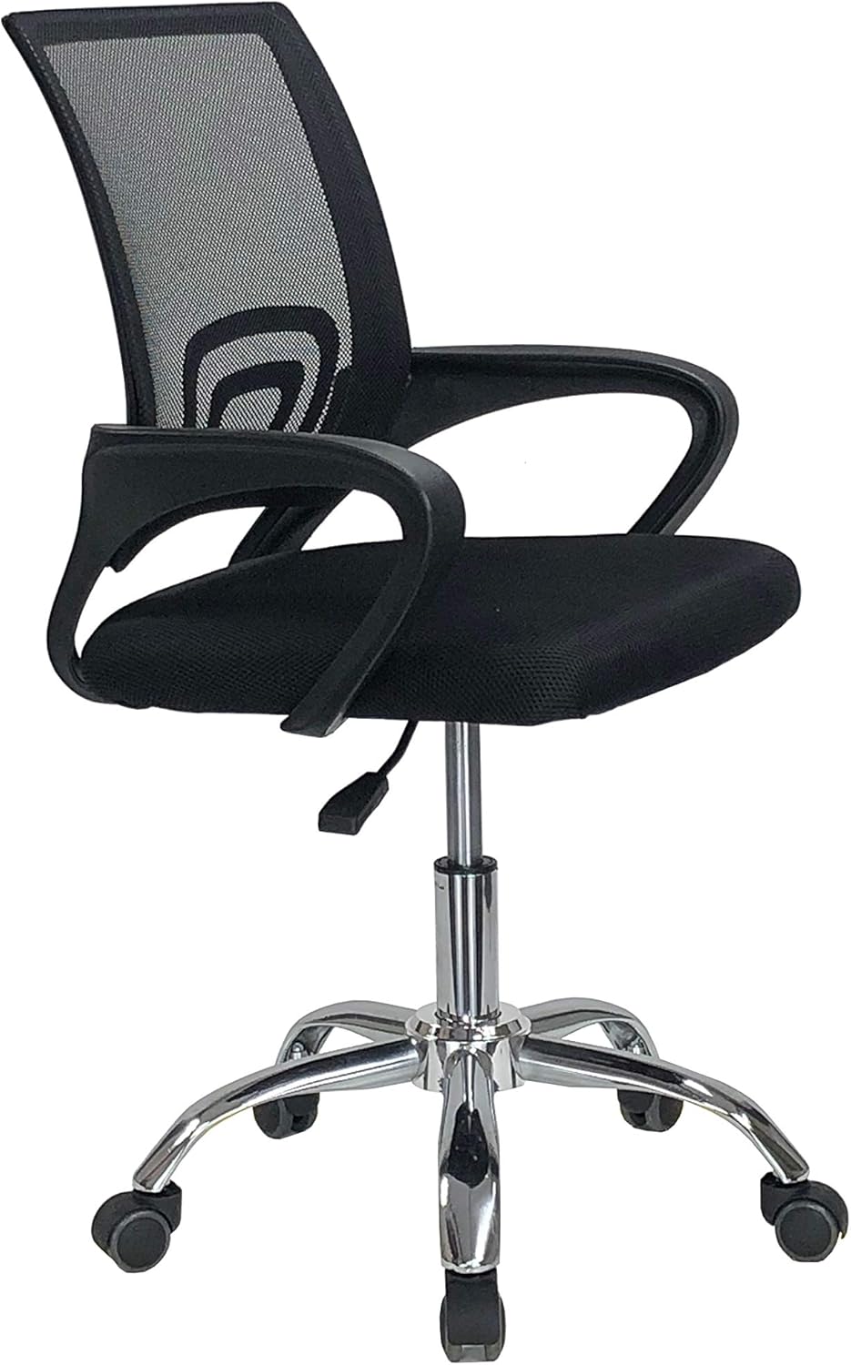 Sgabello Bar Girevole Tot&ograve; Piccinni NEVADA - Regolabile In Altezza, Colore Total Black