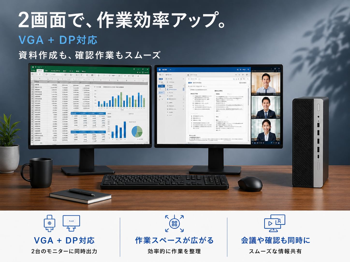 Amazon.co.jp: デスクトップパソコン ProDesk600G4 整備済 i5-8500