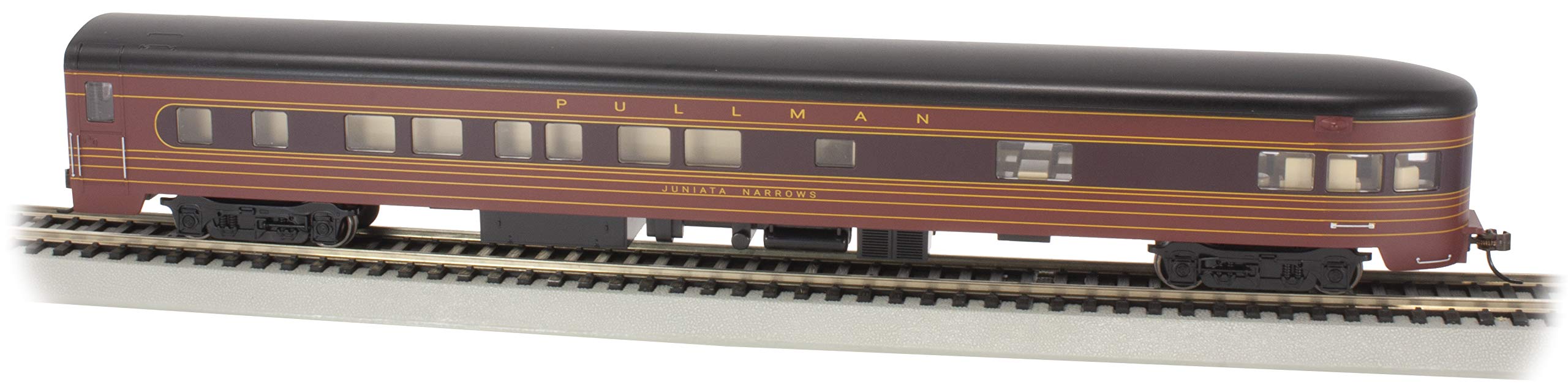Buy Bachmann Trains 85' SmoothSide Observation Car with Lighted