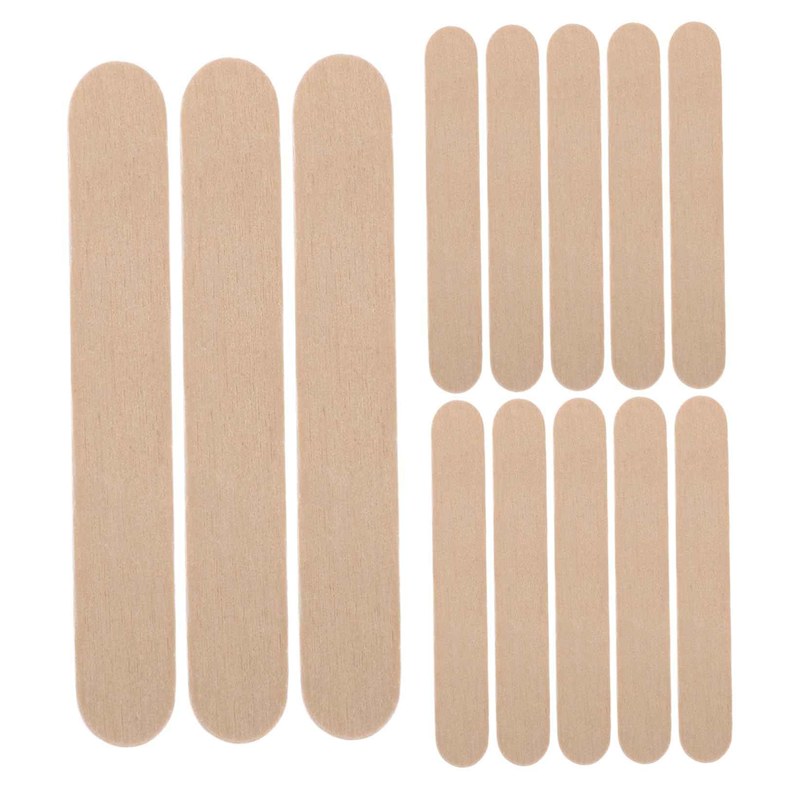 PRETYZOOM 1000piezas Palitos de Madera para Manualidades de Multiusos para Helados y Cera para Manualidades Palitos de Helado Pequeños para Mezclar y Etiquetas de Plantas