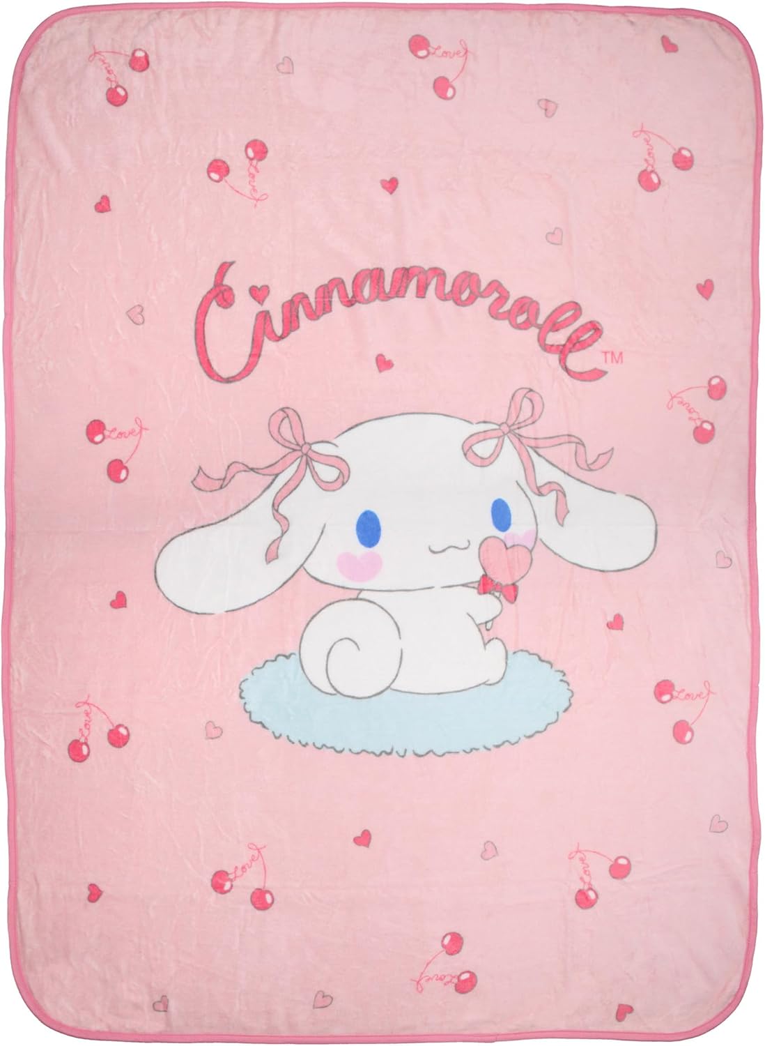 Sanrio Hello Kitty and Friends Blanket Cinnamoroll Plush Fuzzy Fleece Cute Soft Throw Blanket