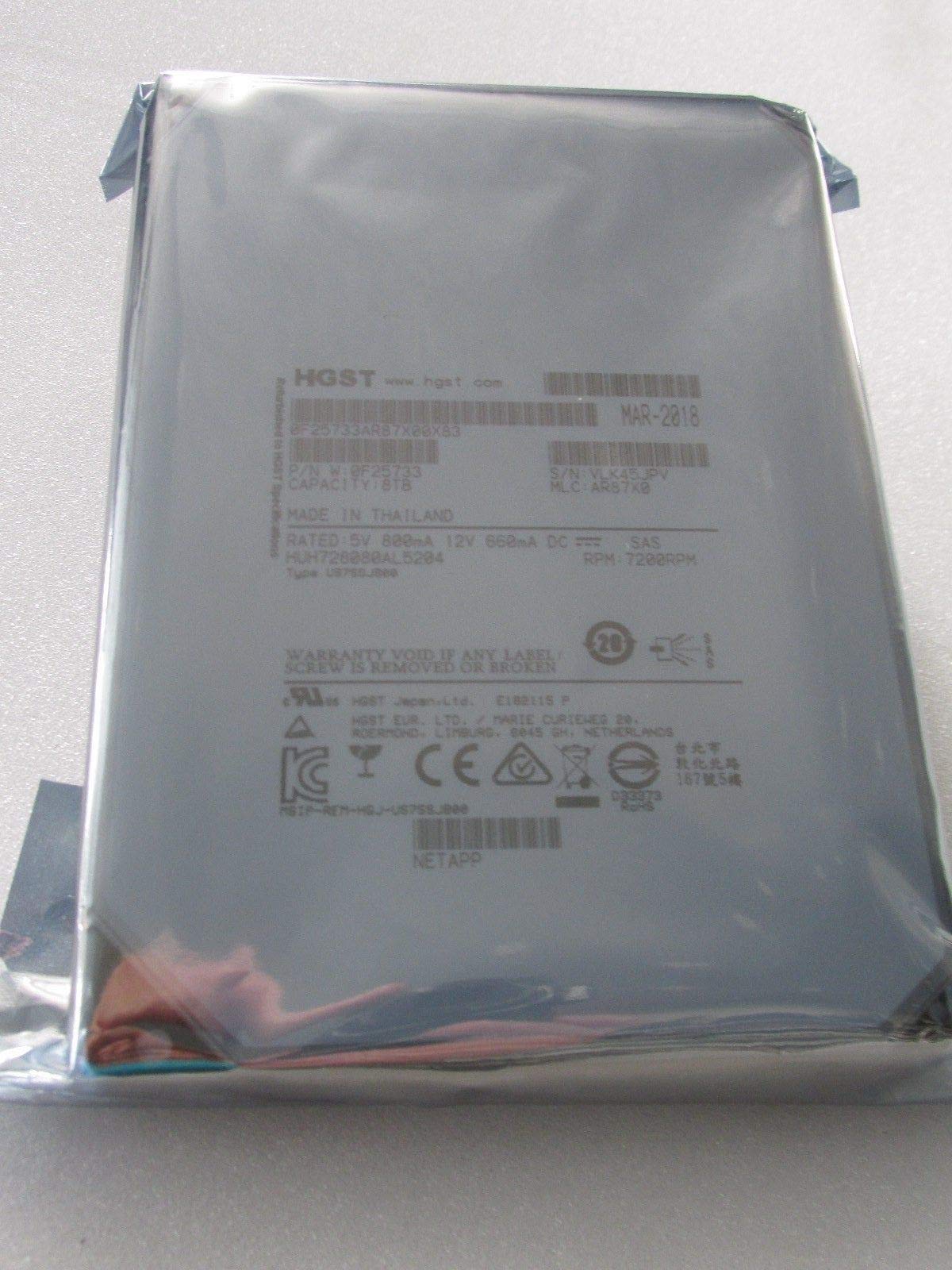 HGST Ultrastar He8 Huh728080al5204 – disque dur – 8 to – SAS 12 Gb/s (0 F23657)