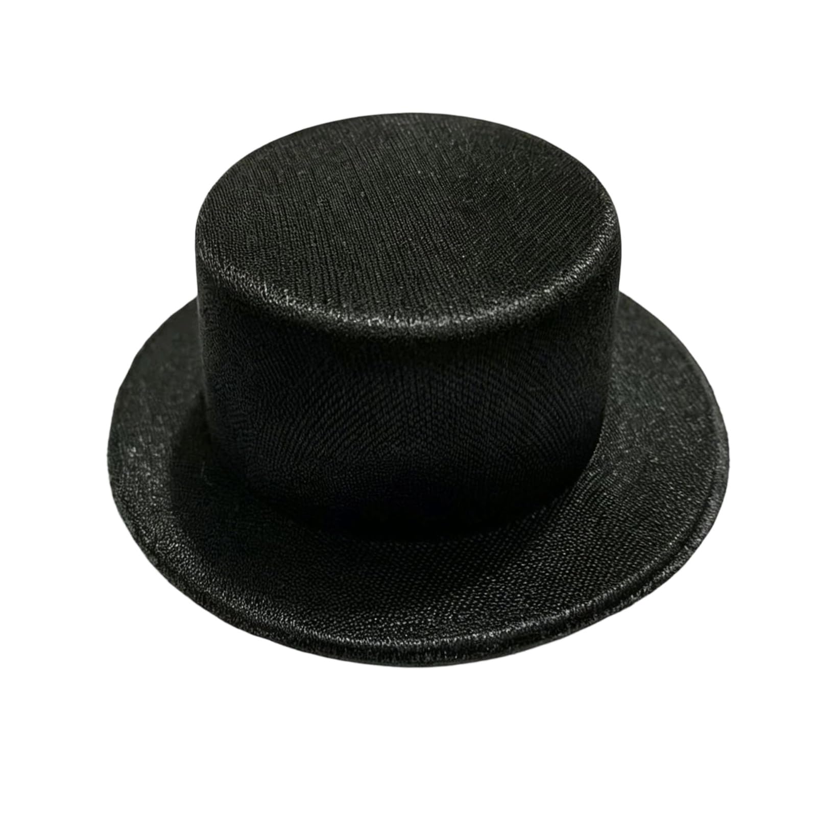 Kaeltsyn Decor Hat Accent, Small Top Hat Embellishment for Craft Projects, Doll Dress Up and Costume Styling Use Small Top Craft Embellishment Decorative Doll Dress Up Plush Accessory Costume
