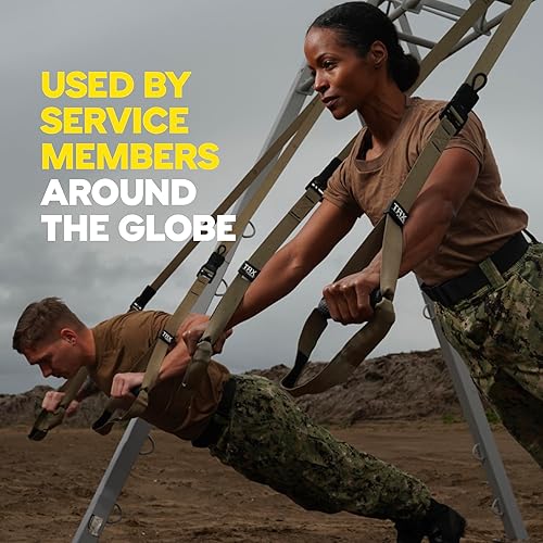 Miniatura 4 de TRX Accesorios para entrenamiento. Gimnasio táctico. Entrenador de suspensión resistente diseñado para reconstruir la fuerza de nuestros veteranos