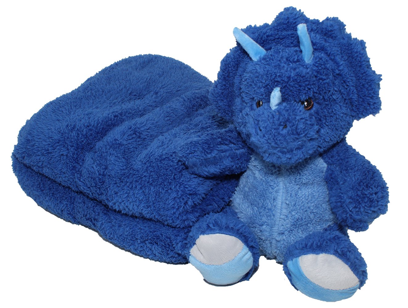 silver one sherpa plush stuffed animal and throw blanket