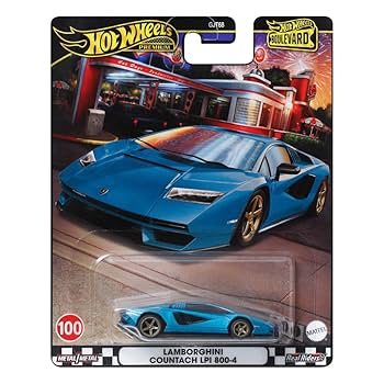 新品10個ホットウィール  ランボルギーニ カウンタック LPI 800-4 LAMBORGHINI COUNTACH LPI 800-4 のレビュー！21世紀に蘇る新型
