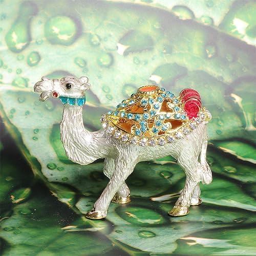 Miniatura 4 de Waltz&F Bejeweled - Caja de decoración de figuras coleccionables pintadas a mano con adornos de cristales