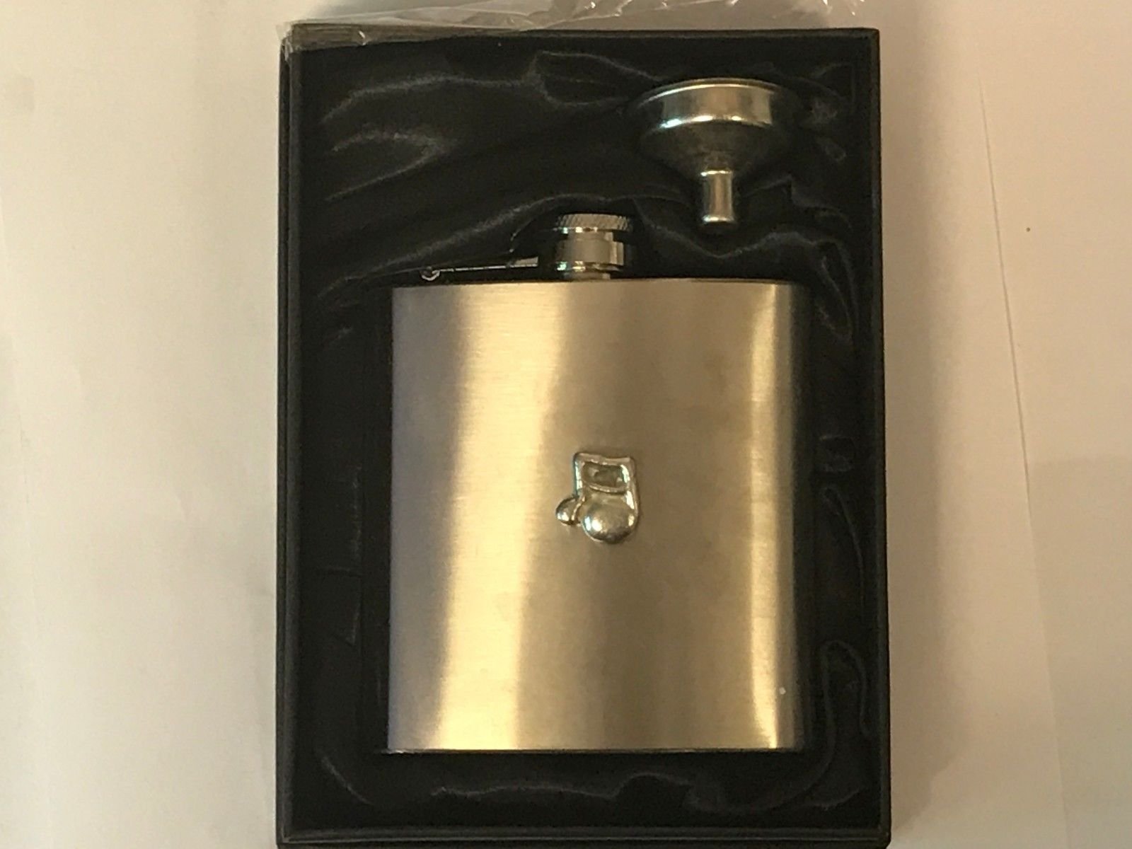 Flasque Note de musique TG31 en acier inox avec couvercle captif
