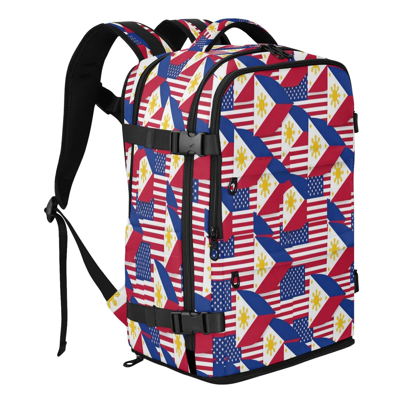 Plecak podręczny do samolotów 15-calowa torba na laptopa dla kobiet | Czysty design torba do szkoły USA i Filipiny Yin Yang torba na laptopa 15,6 cala dla kobiet praca mochilas para mujer 20L