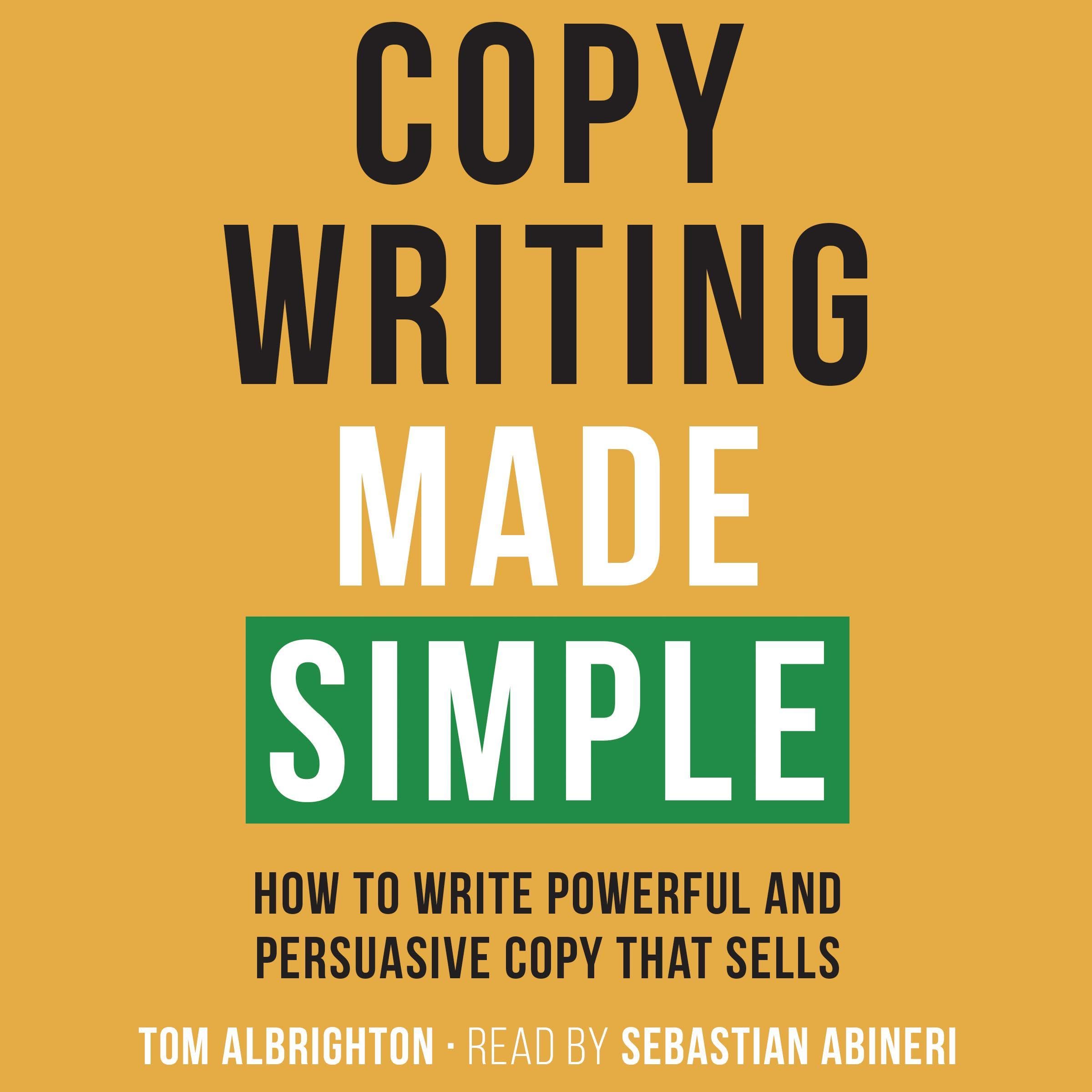 Cover art for Copywriting Made Simple