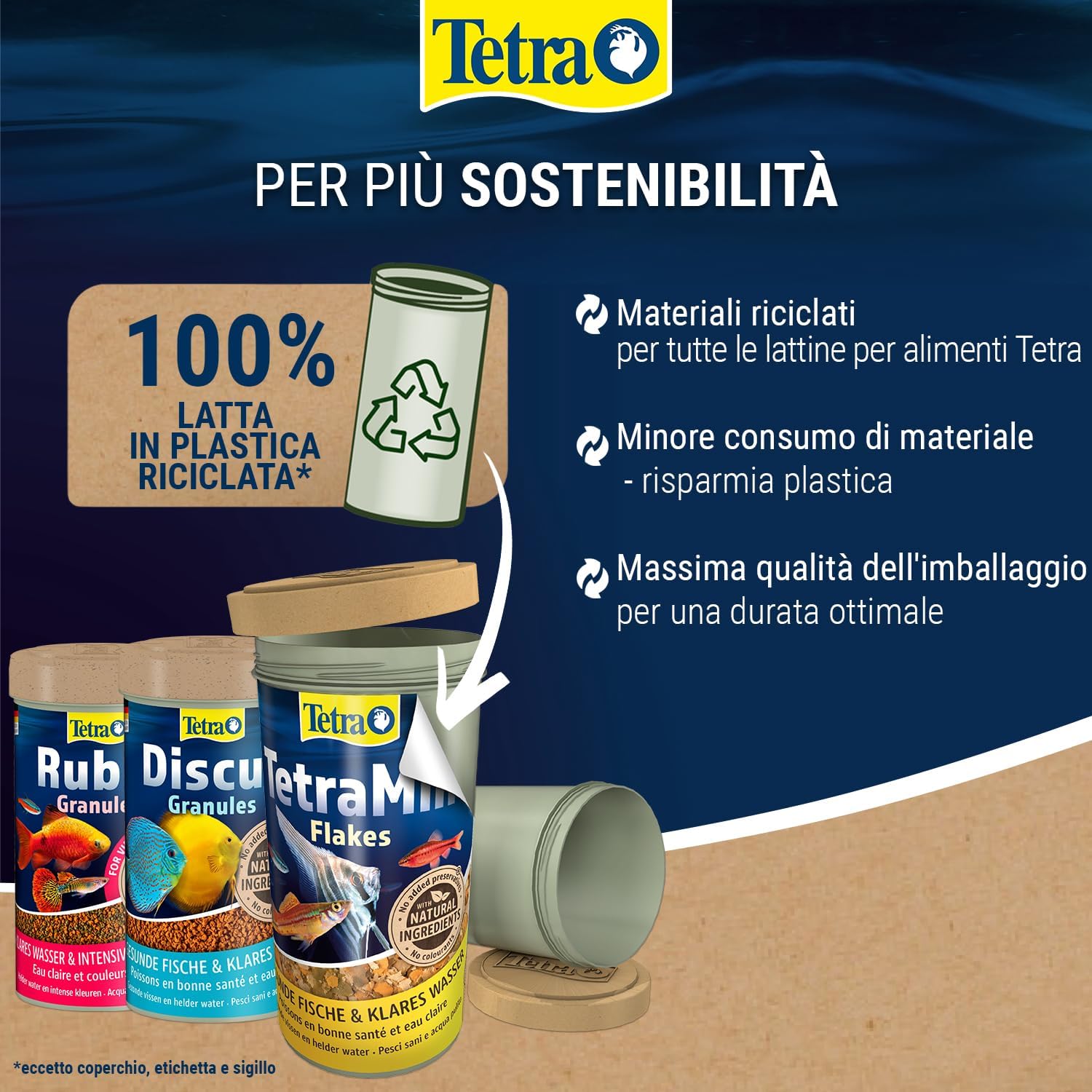 Tetra 708945 Karma, Zboża, 160 g /1000 ml