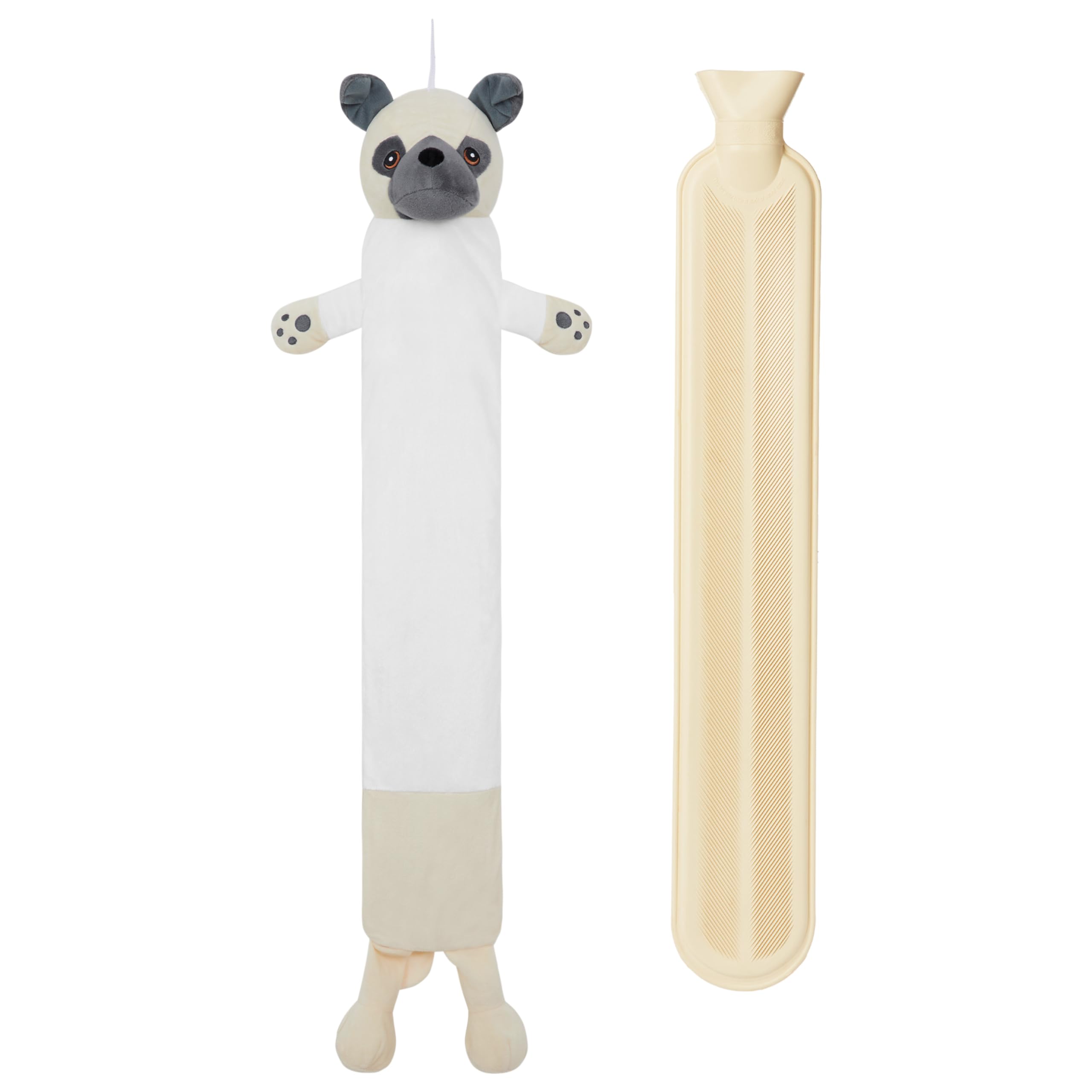 CityComfort Pug Long Hot Water Bottle