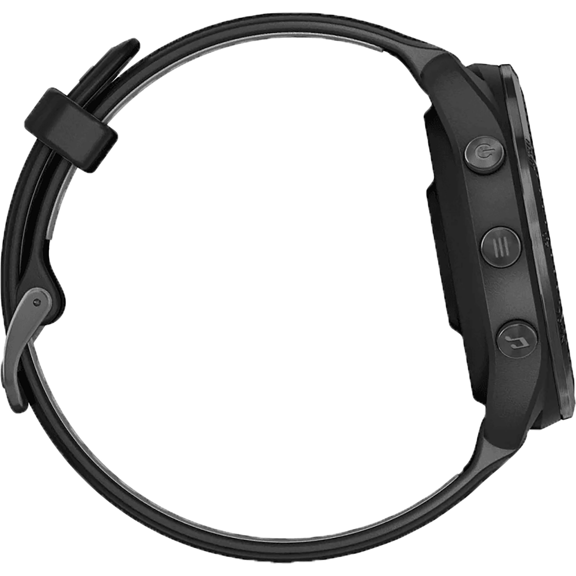 Garmin Unisex Forerunner® 965 DLC Titan GPS Uhr, schwarz-hellgrau, OneSize