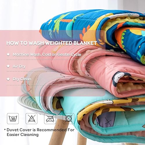 Miniatura 7 de Sivio US Minky Manta de algodón con peso para niños