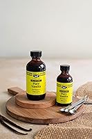 Vista 4 de Singing Dog Vanilla: Extracto de vainilla puro, botella de 2 onzas líquidas, vainilla sin azúcar, totalmente natural, sin OMG, sin maíz, kosher