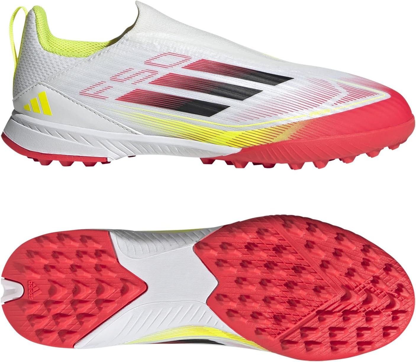 adidas Kids' F50 League Laceless Turf
