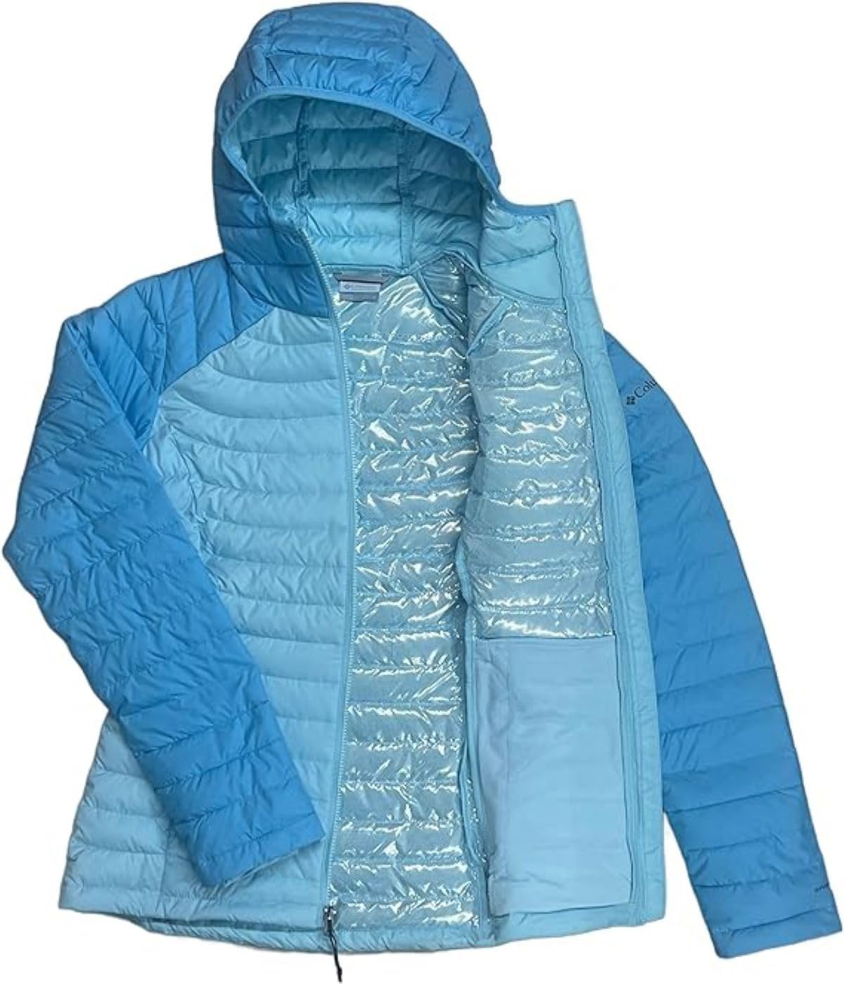 Columbia Women's White Out ll Omni Heat Hooded Jacket Puffer - Image 2