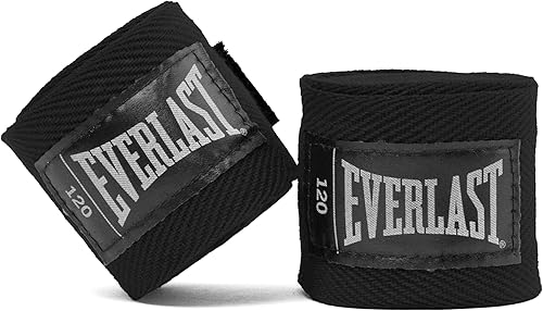 Everlast Core Handwraps 120in – Boxing Hand Wraps for Gloves, Wrist & Knuckle Support