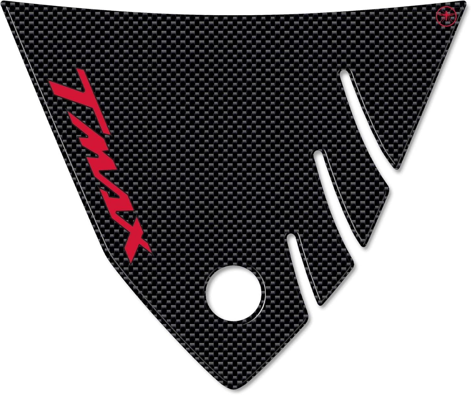 labelbike - 3D Sticker Motorcycle Tail Protection and Decoration in Resin Compatible with Yamaha TMAX 530 2012-2016