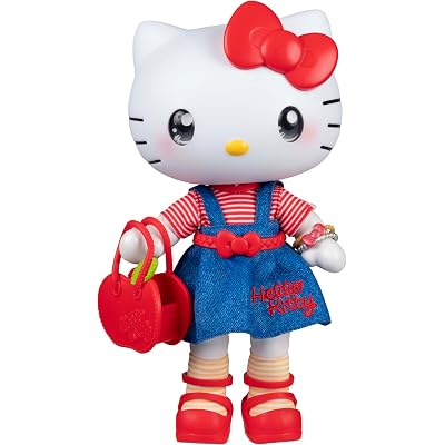 Hello Kitty® and Friends Premier 8-Inch Articulated Figure - Classic Hello Kitty® Series 1 Poseable Doll - Officially Licensed Sanrio Product - 6+